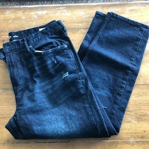 Old Navy slim straight stretch jean